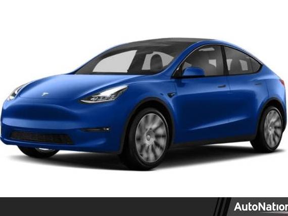 TESLA MODEL Y 2021 5YJYGDED2MF110556 image